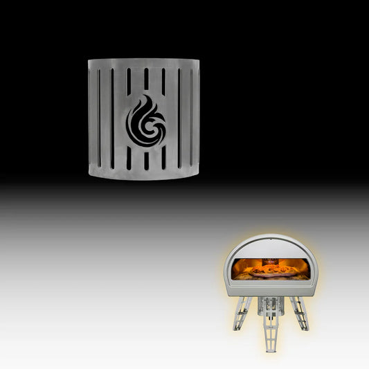 Flame Guard - Napoli Style Shield - GOZNEY ROCCBOX - Firecraft